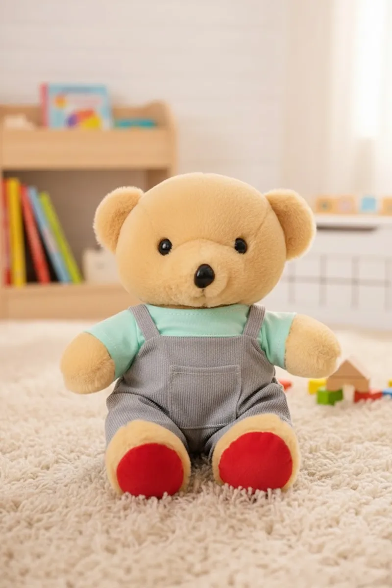 Adorable Brown Plush Boy Teddy Toy for Kids- 032485TEDBOY