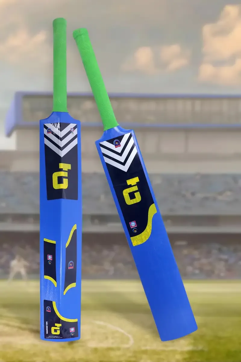 Galaxy Sixer Bat for Kids - 90Cm (Blue & Green)