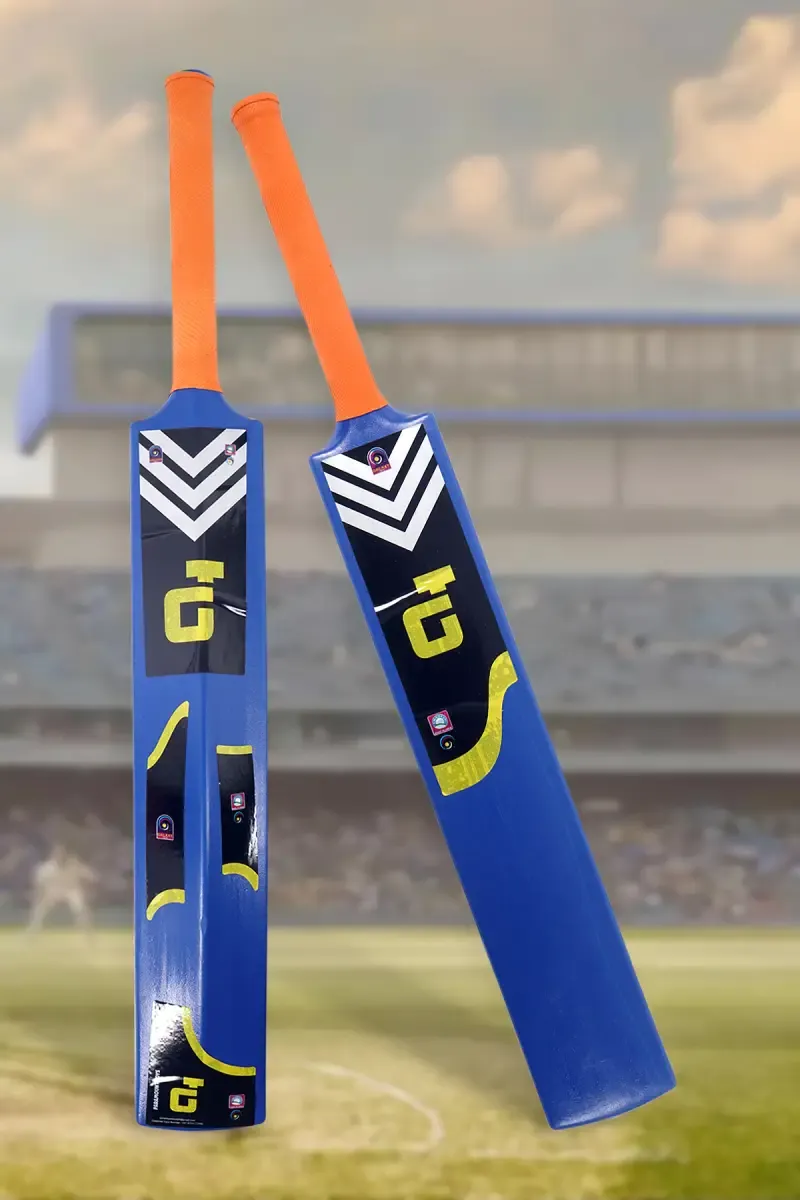 Galaxy Sixer Bat for Kids - 90Cm (Blue & Orange)