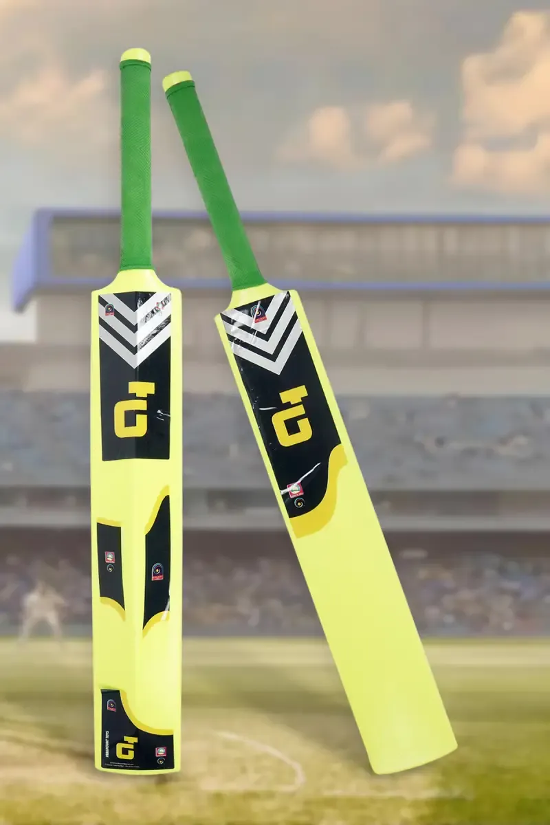 Galaxy Sixer Bat for Kids - 90Cm (Light Green & Green)