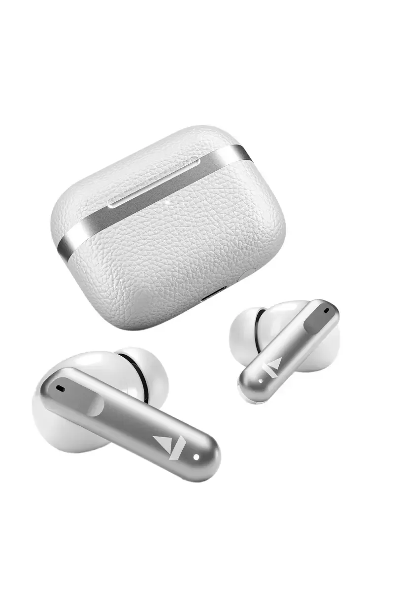 boAt Airdopes 111v2 In Ear TWS Earbuds with Leather Finish, 50 Hrs Battery, Dual Pair (Ivory White) 032790AIR111IVOWHI