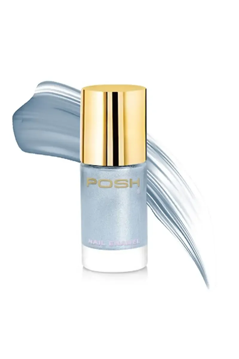 Posh Long-lasting Shine High Gloss Nail Polish - 9ml (601 Silver Needle)