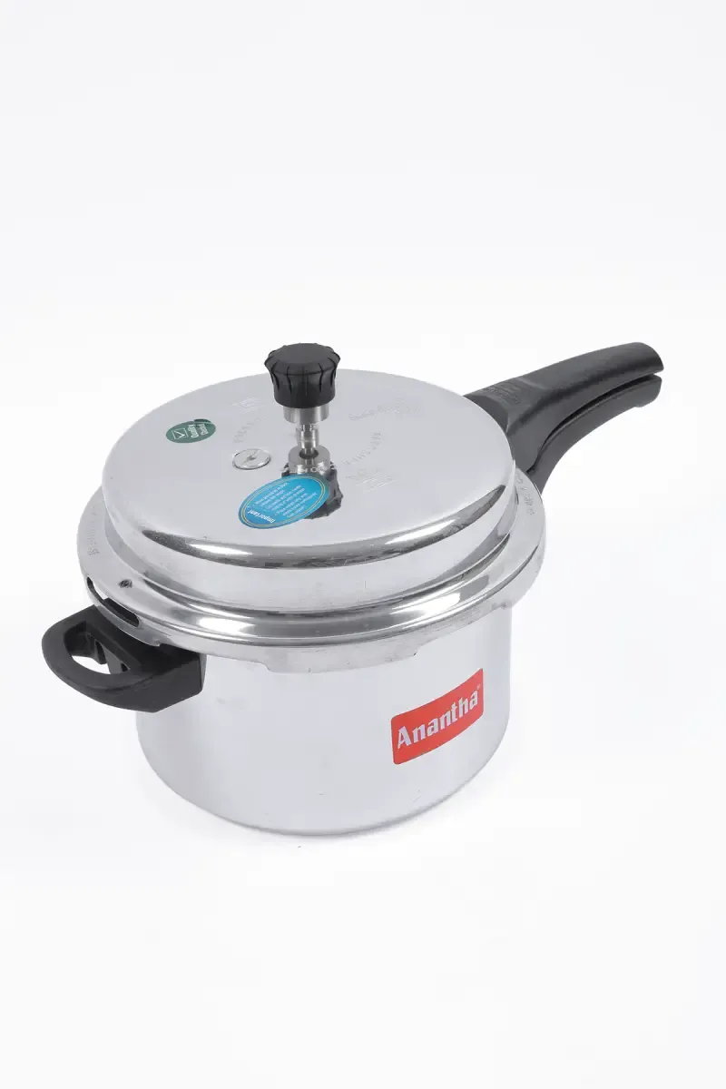 Anantha Aluminium Perfect Outer Lid Pressure Cooker -5.5 Ltr