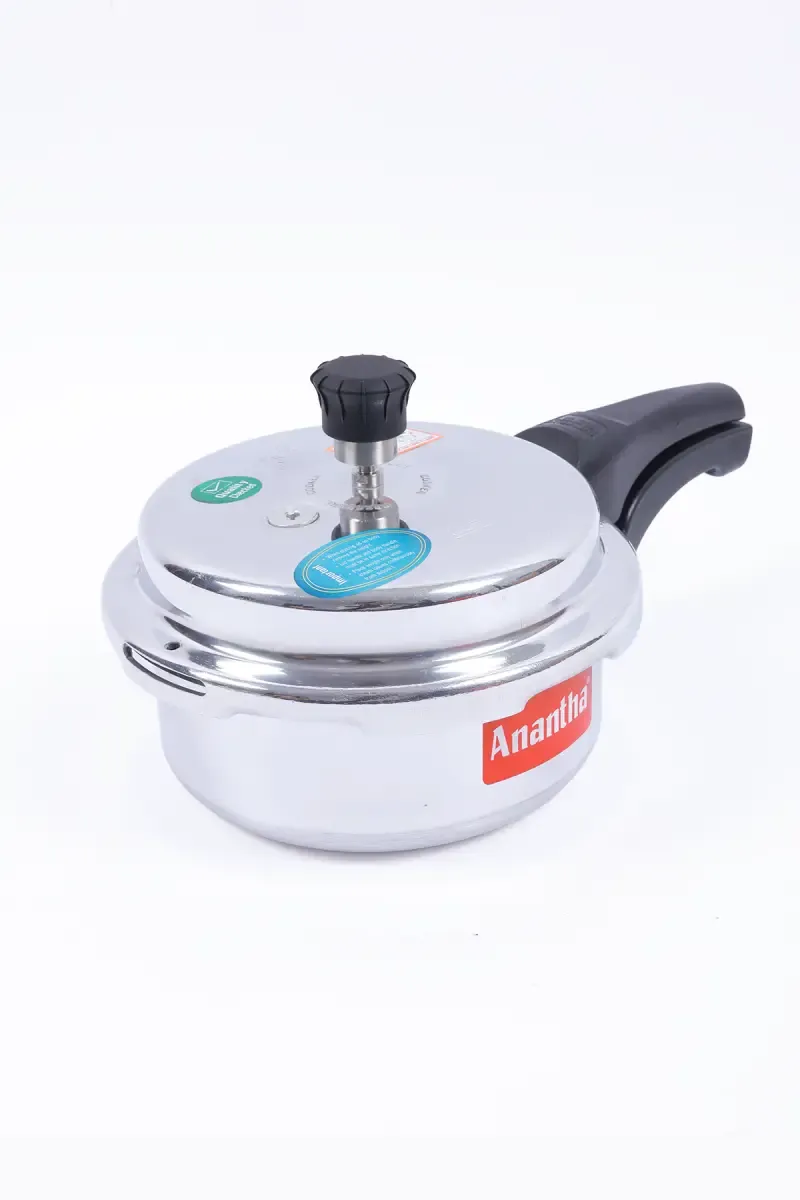 Anantha Aluminium Perfect Outer Lid Pressure Cooker - 2 Ltr