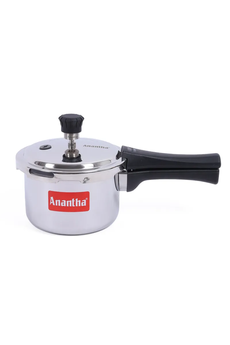 Anantha Triply Stainless Steel Outer Lid Cooker - 1.5 Ltr 033235SIL1.5LTR