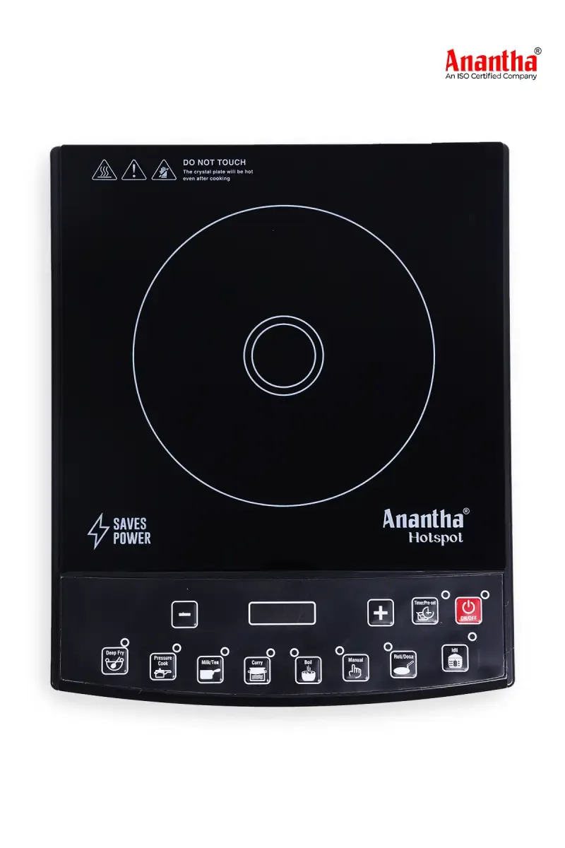 Anantha Hotspot 1600 W Induction Cooktop (Black)