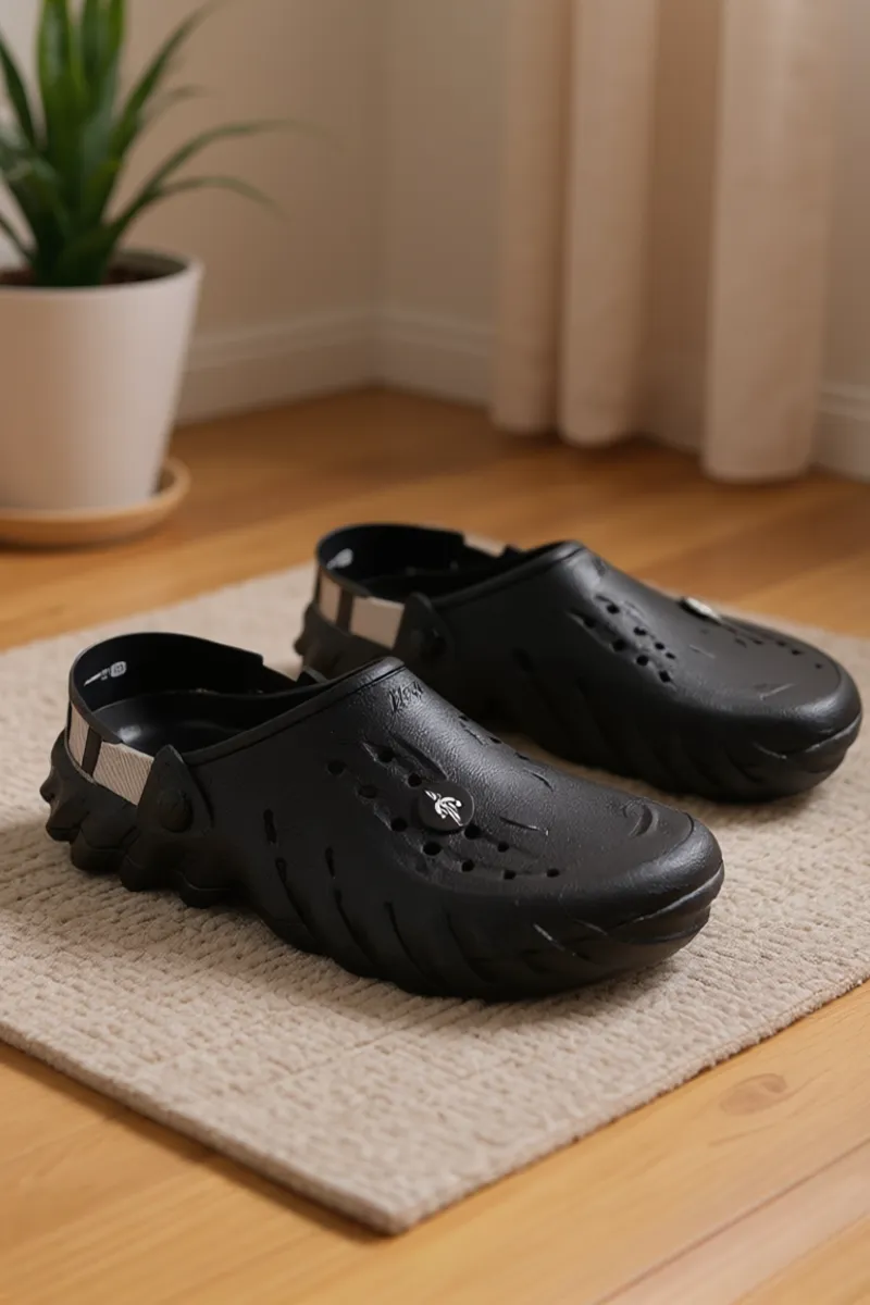 Slip-On with Adjustable Slingback Clogs for Men 03351610BLA