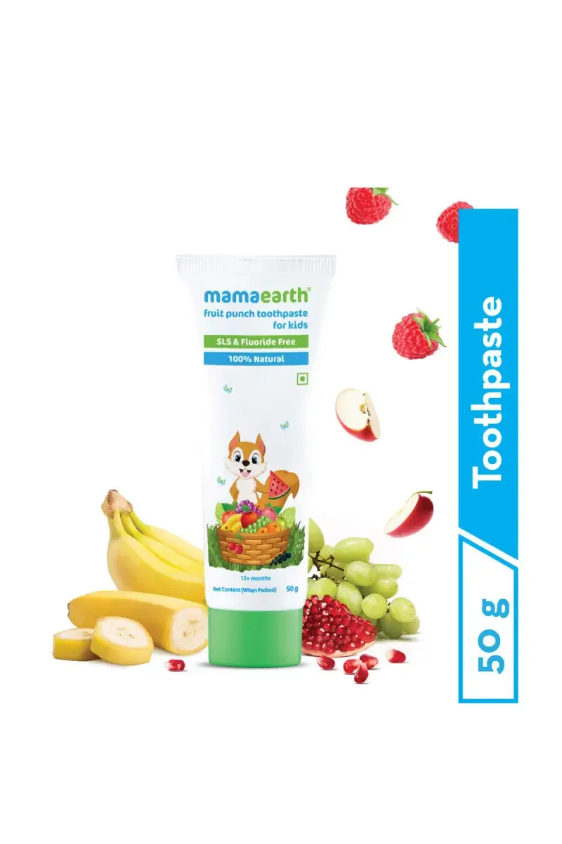 Mamaearth Fruit Punch Blast Toothpaste for Kids - 50g