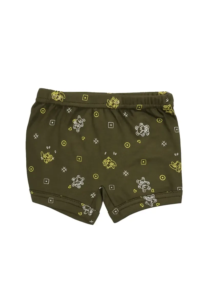 Cotton Trunk for Boys - Green 