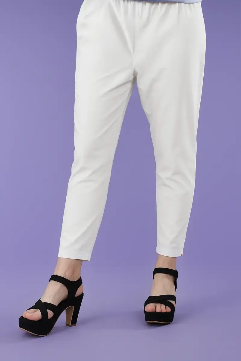 Cotton Straight fit Pant with Pocket for women