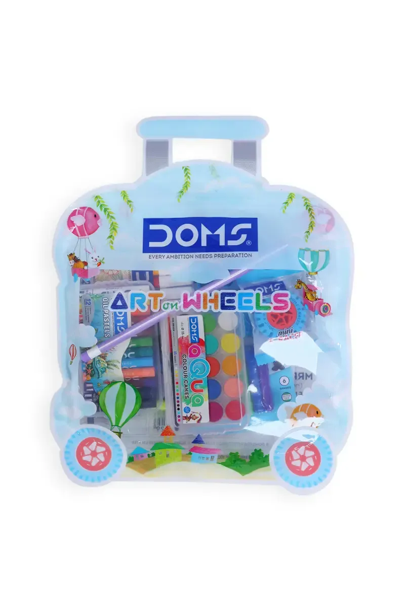 Doms Art On Wheels Kit - Pack of 8 
