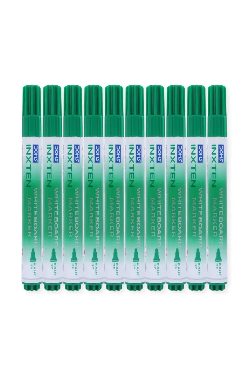DOMS INXTEN Whiteboard Marker (Green)