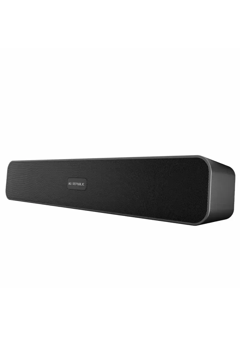Nu Republic Sound Bar 20 20 W Bluetooth Soundbar with X-Bass Tech, 12 Hrs Playtime, Dynamic Drivers (Black)