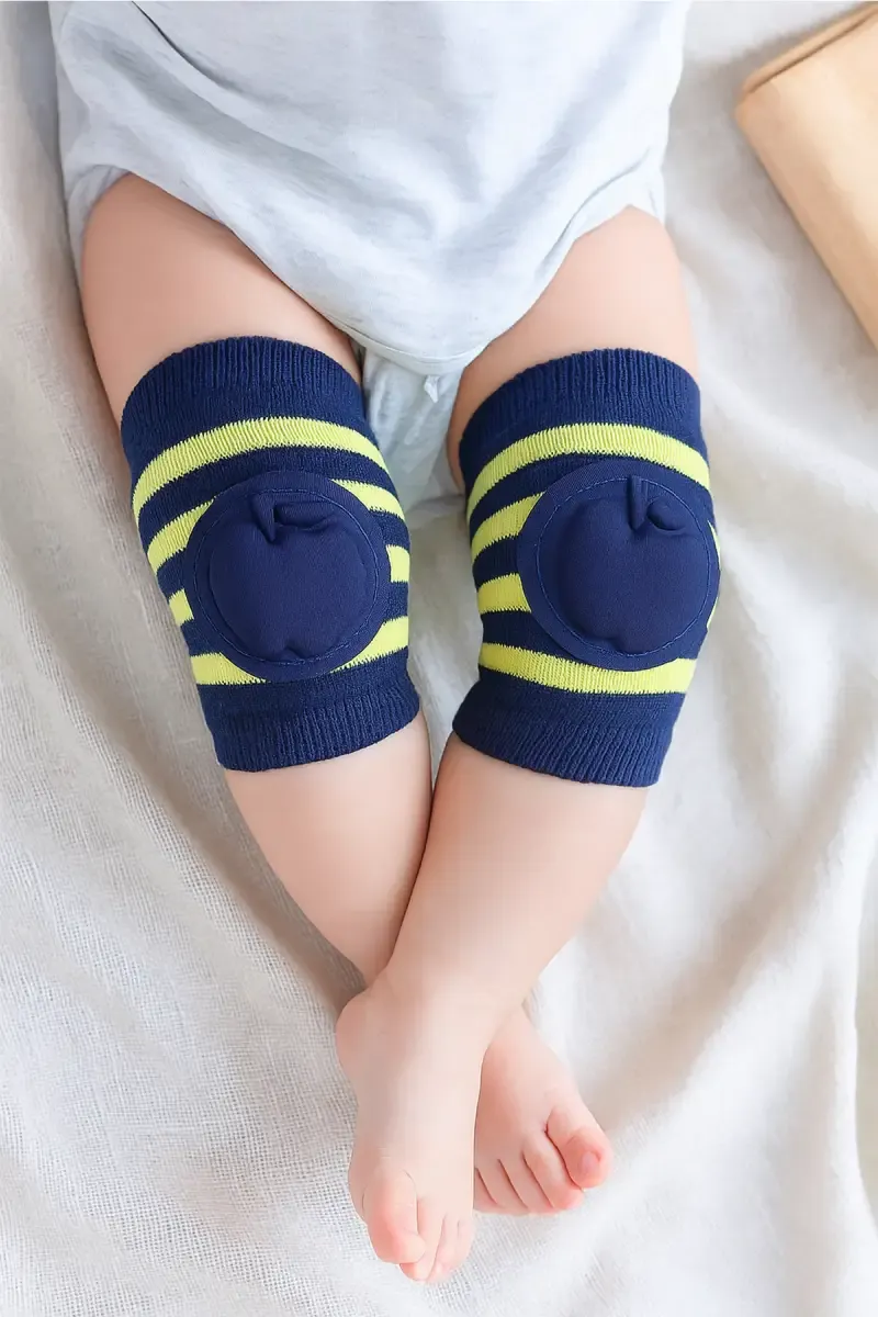  Knee/Elbow Pads for Babies - Navy Blue 034791NAVBLUFRESIZ