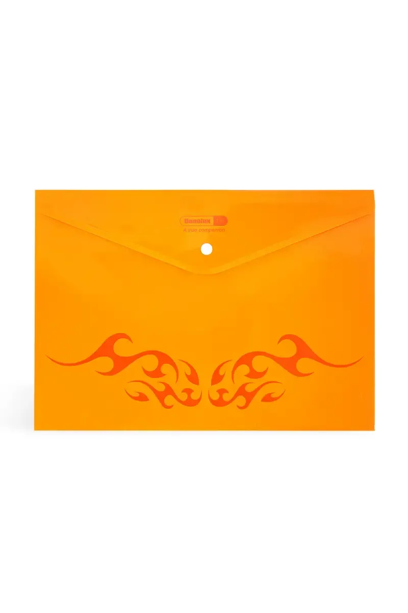 Button Type File Folder (FC Size) - Orange