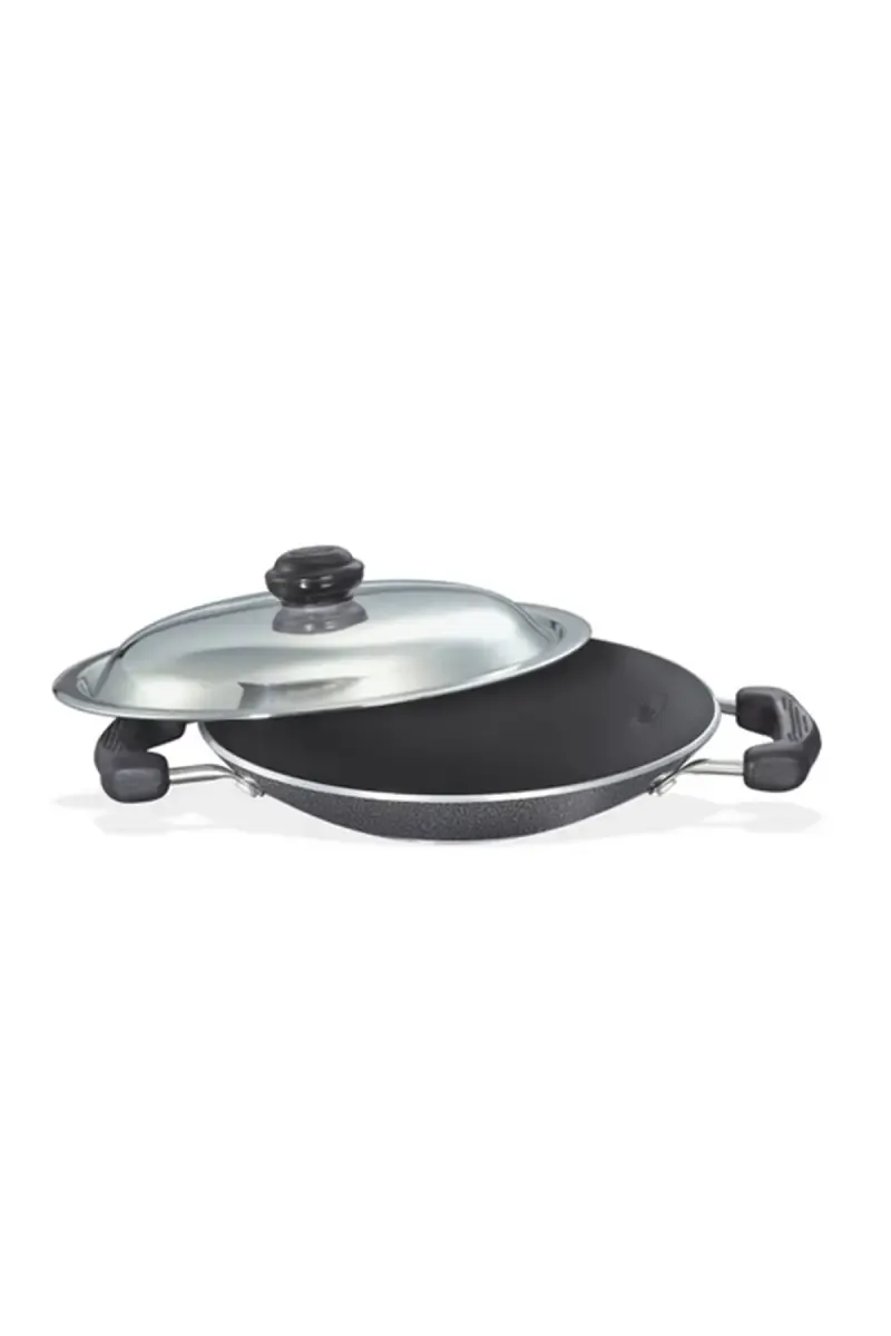 Prestige Omega Select Plus Aluminium Non-stick Appachetty with Lid - 1 Ltr / 20cm