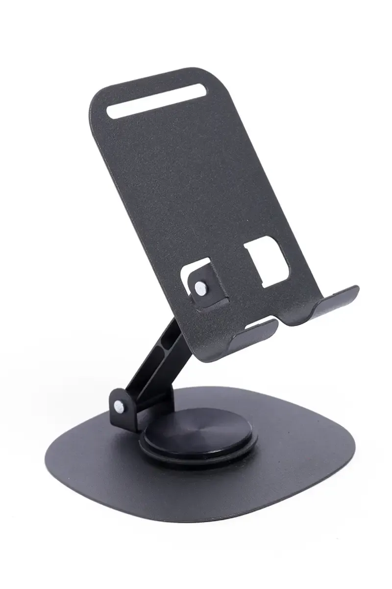 Foldable Mobile Holder with 360° Fidget Rotation, Multi Angle Adjustment (Grey)