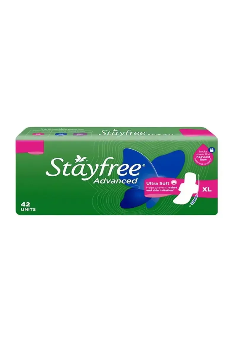 Stayfree Advanced XL Ultra Comfort Sanitary Pad - 42 Pieces