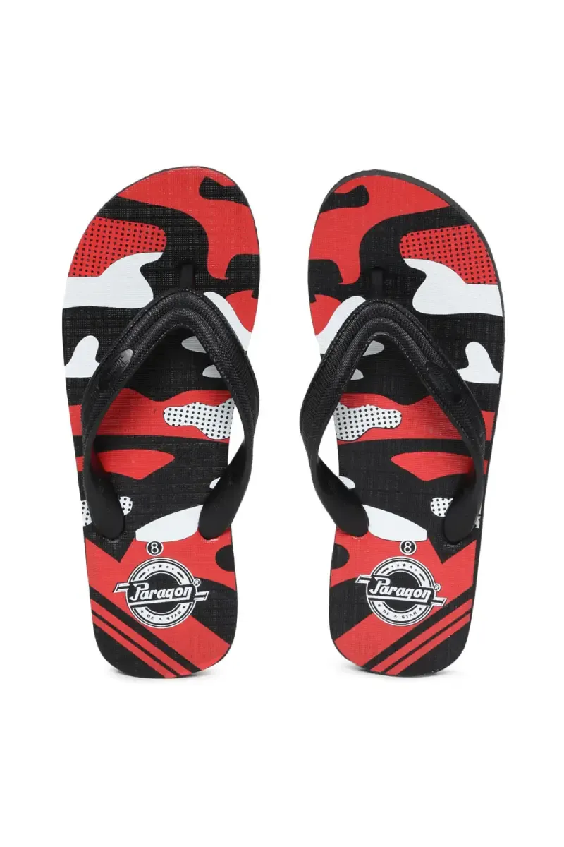 Casual Flip Flops for Men 0358947RED