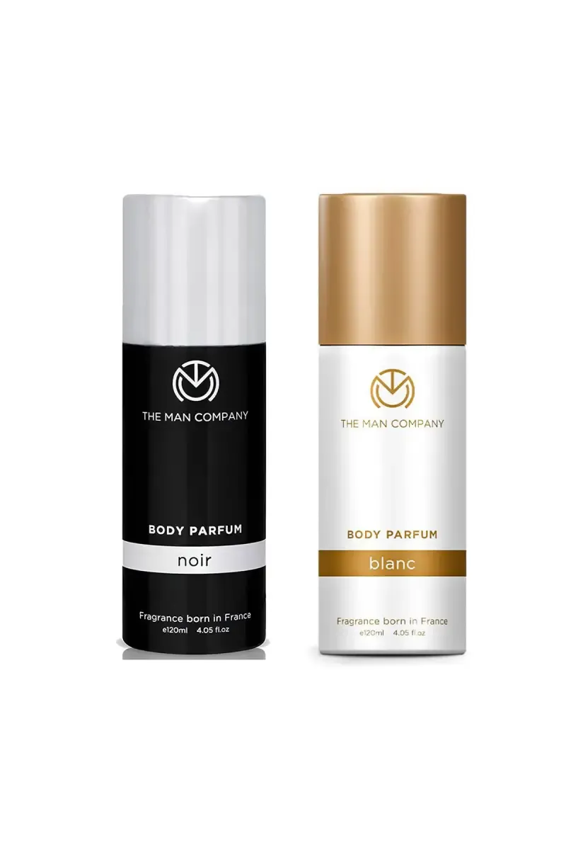 The Man Company Perfume Duo - Noir (120ml) + Blanc (120ml)