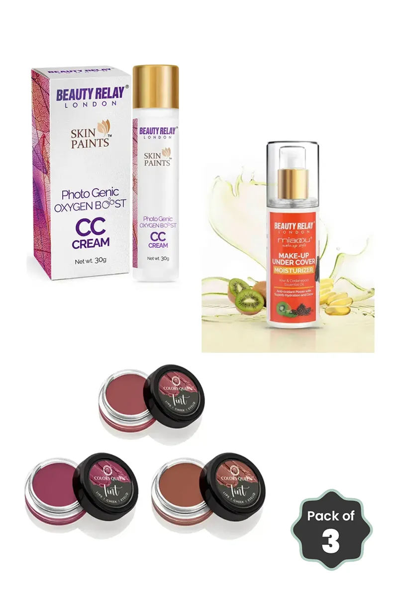 Beauty Essentials Combo (Tint + CC Cream + Moisturizer)