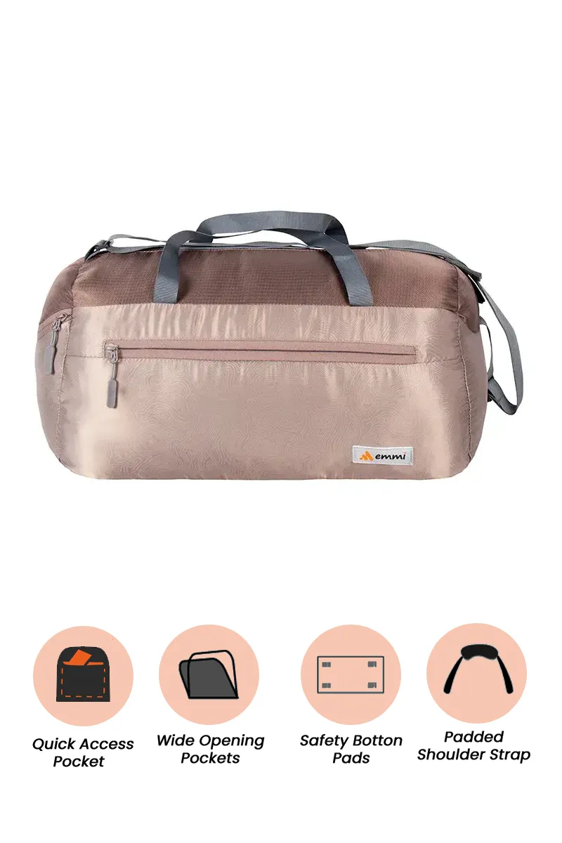 Pluto 20 L Gym Duffel Bag for Unisex BGDSDB002BRO