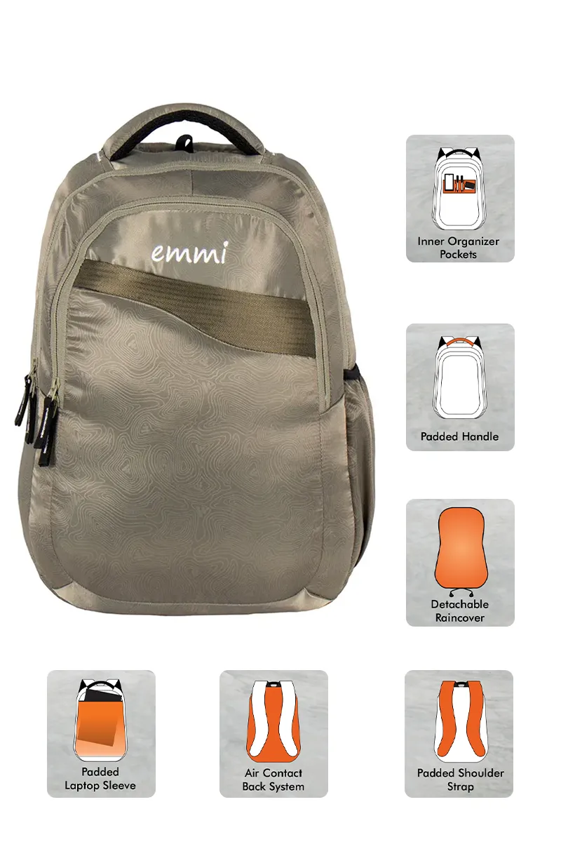 Next 28 L Laptop Backpack for Unisex BGDSLB002OLI