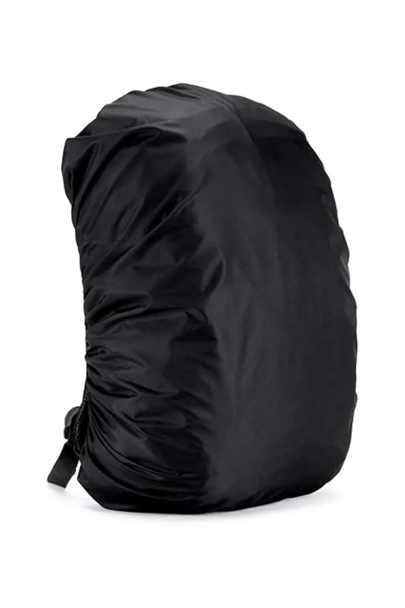 Water-Resistant Backpack Rain Cover with Elastic Fit BGRC00002BLA