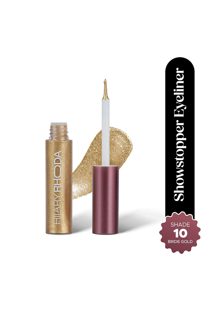 Hilary Rhoda Showstopper Liquid Eyeliner - Shade 10 - Bride Gold
