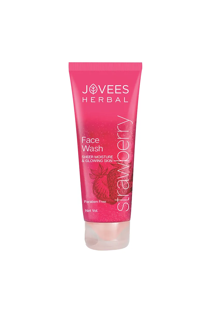 Jovees Herbal Face Wash  - Strawberry 