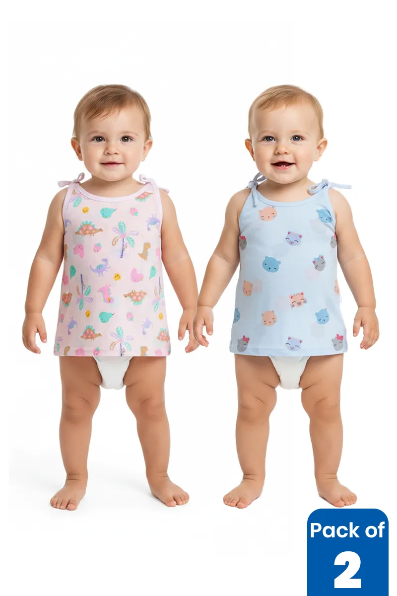 Pack of 2 Muslin Jhablas for Babies CBCLJB1MUL03MO