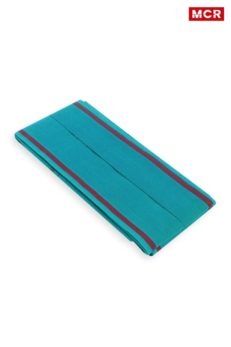 Cotton Dhoti towel Angavastram Sabarimala towel for Men - 90*170 Cm CLACC03MARONESI