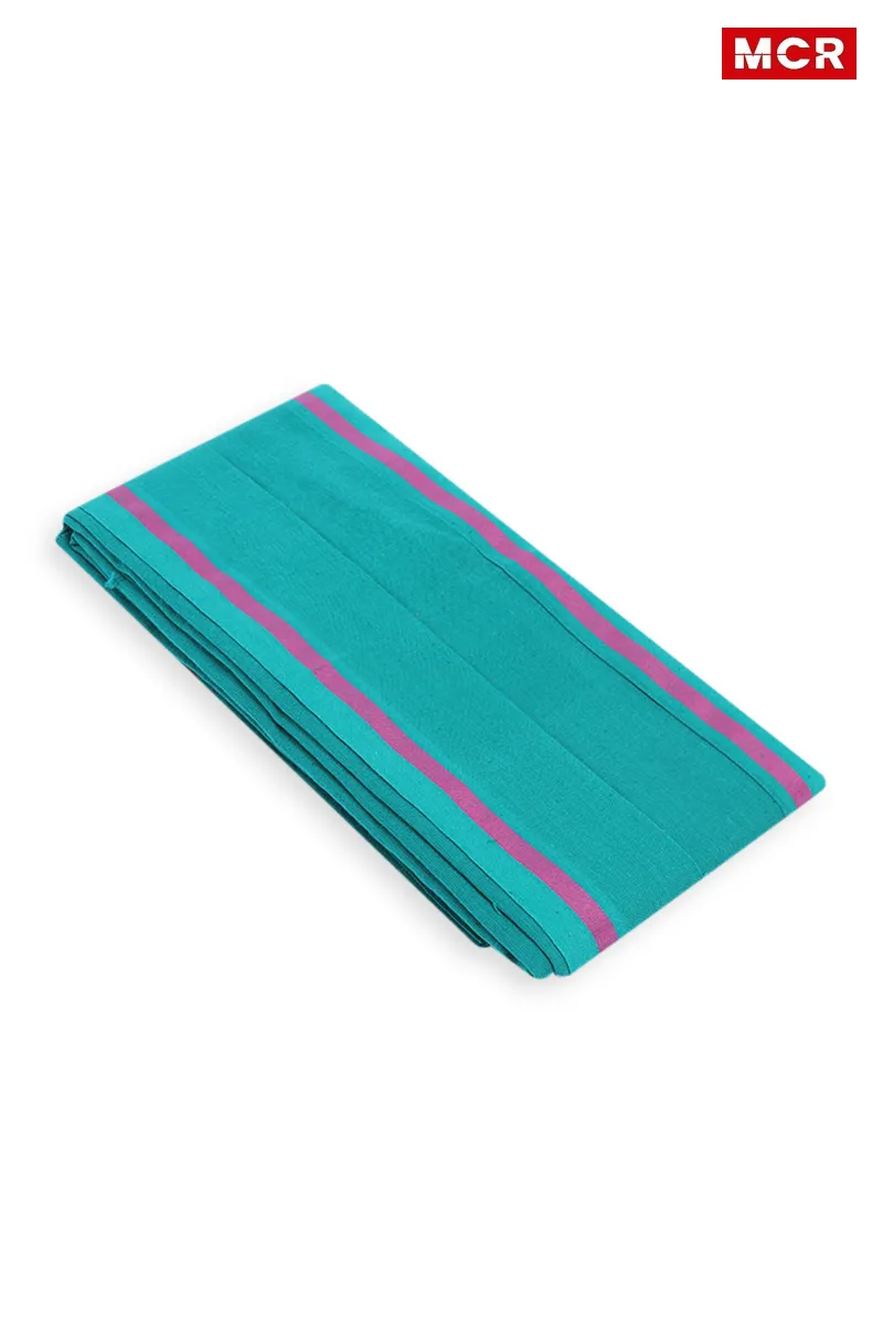 Cotton Dhoti towel Angavastram Sabarimala towel for Men - 90*170 Cm CLACC03PURPONESI