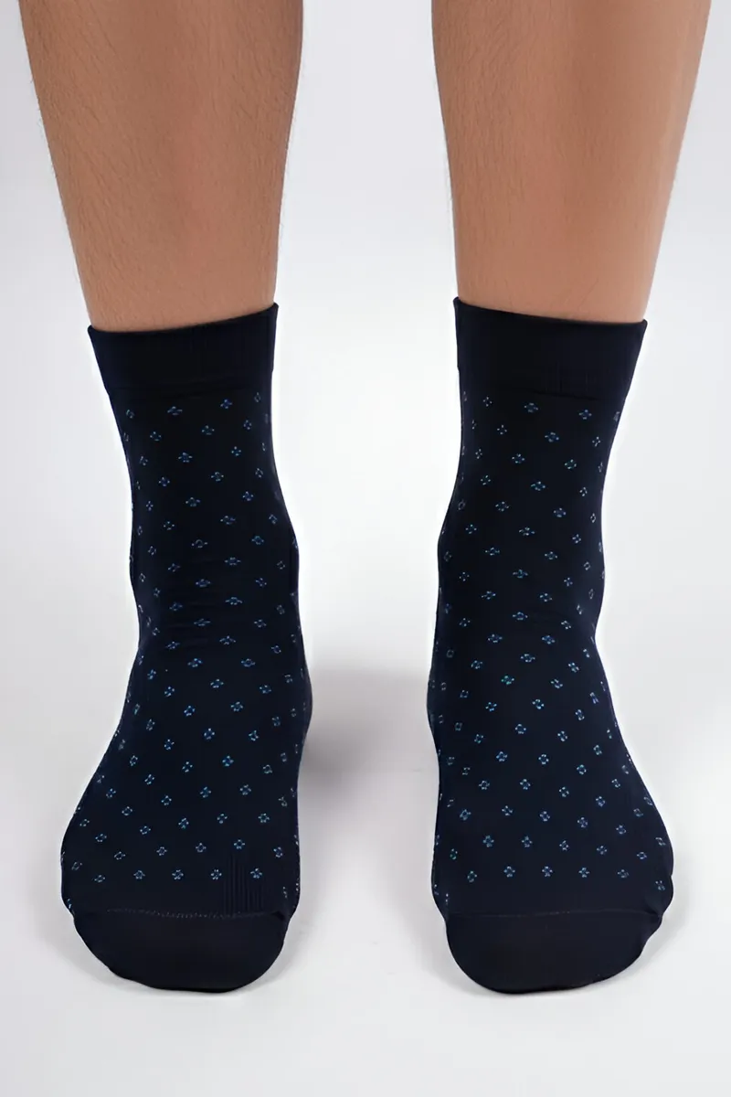 Cotton Printed Above Ankle Length Socks for Men
