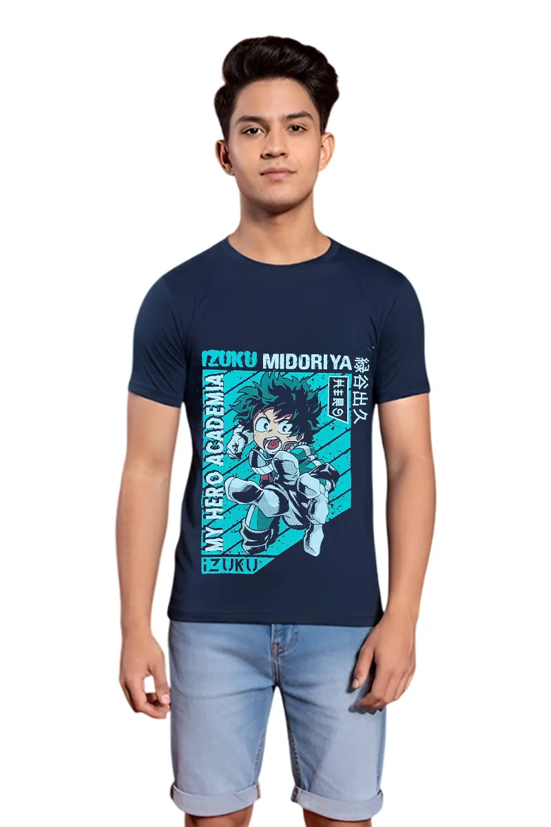 Printed T-Shirt for Boys - Teal CLBT00344TEA67YR