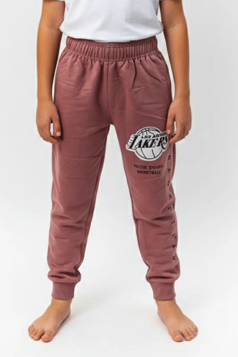 Printed Track Pant for Boys - Dusty Pink CLBT032DUS12YR