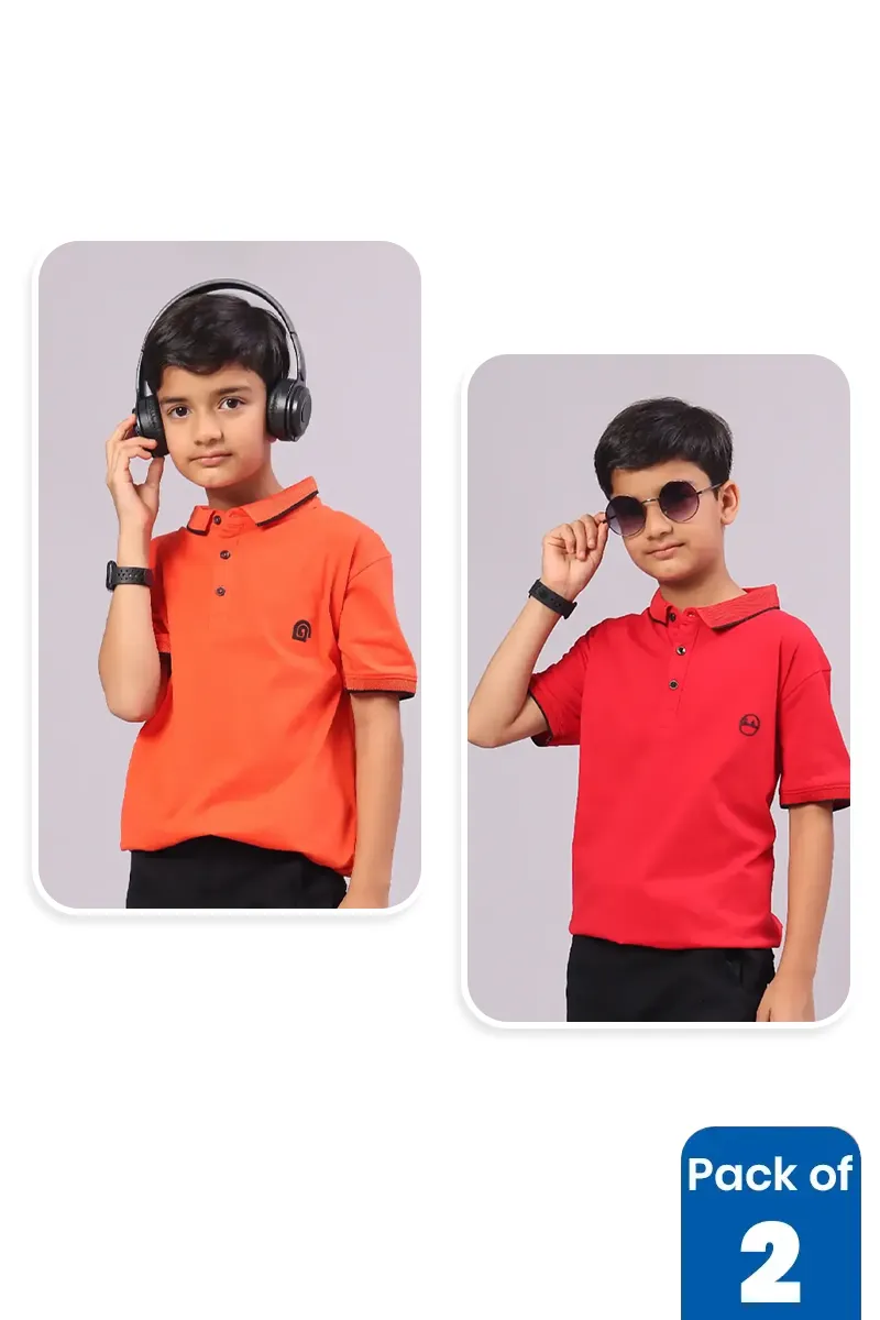 Pack of 2 T-Shirts for Boys