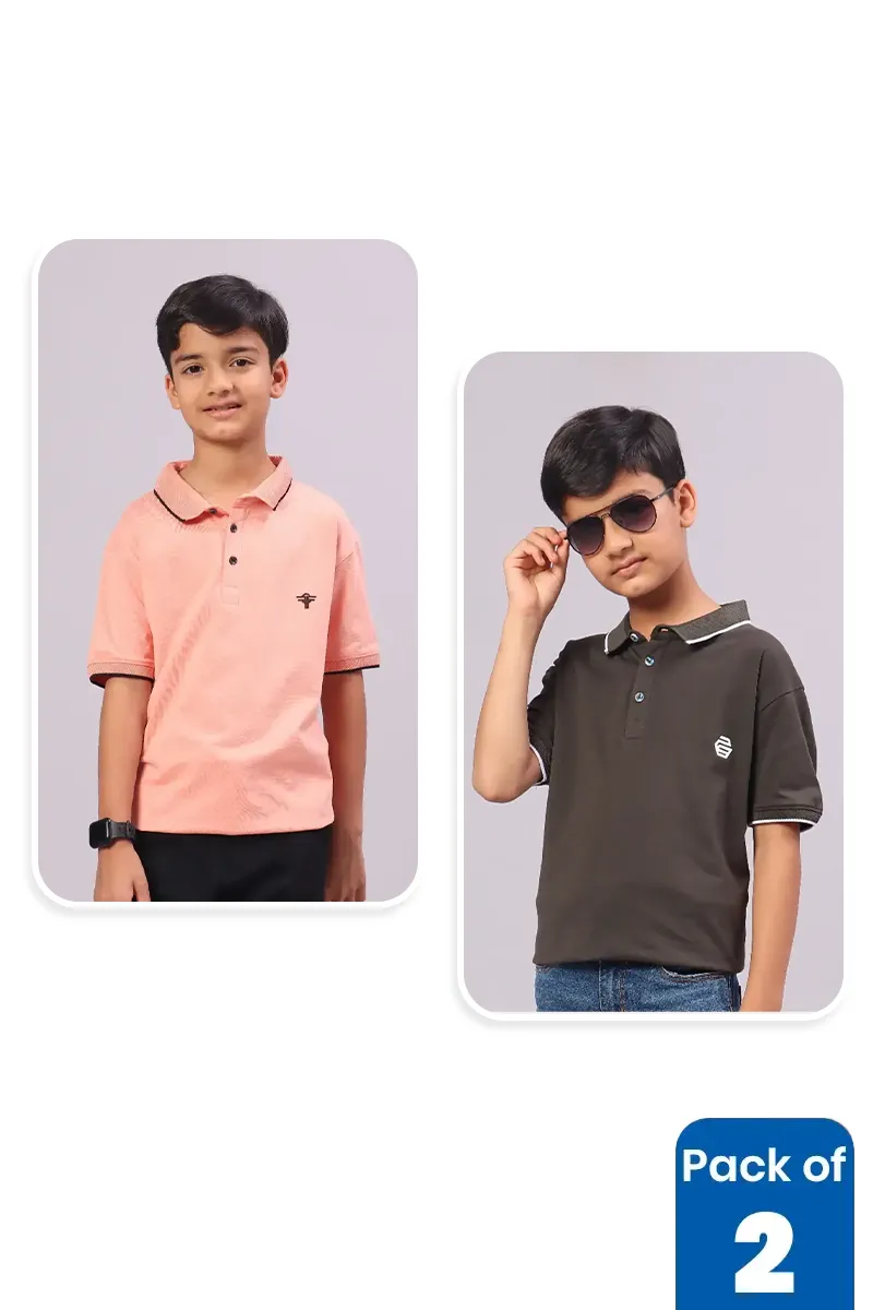 Pack of 2 T-Shirts for Boys