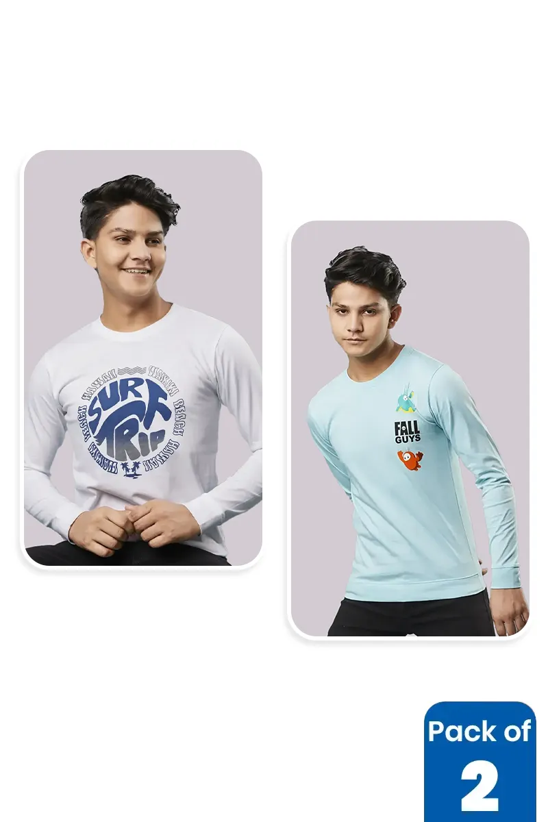 Pack of 2 T-Shirts for Boys