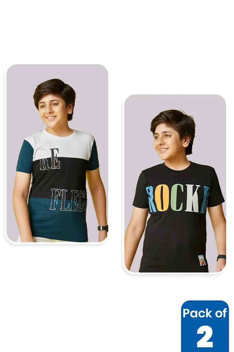 Pack of 2 T-Shirts for Boys
