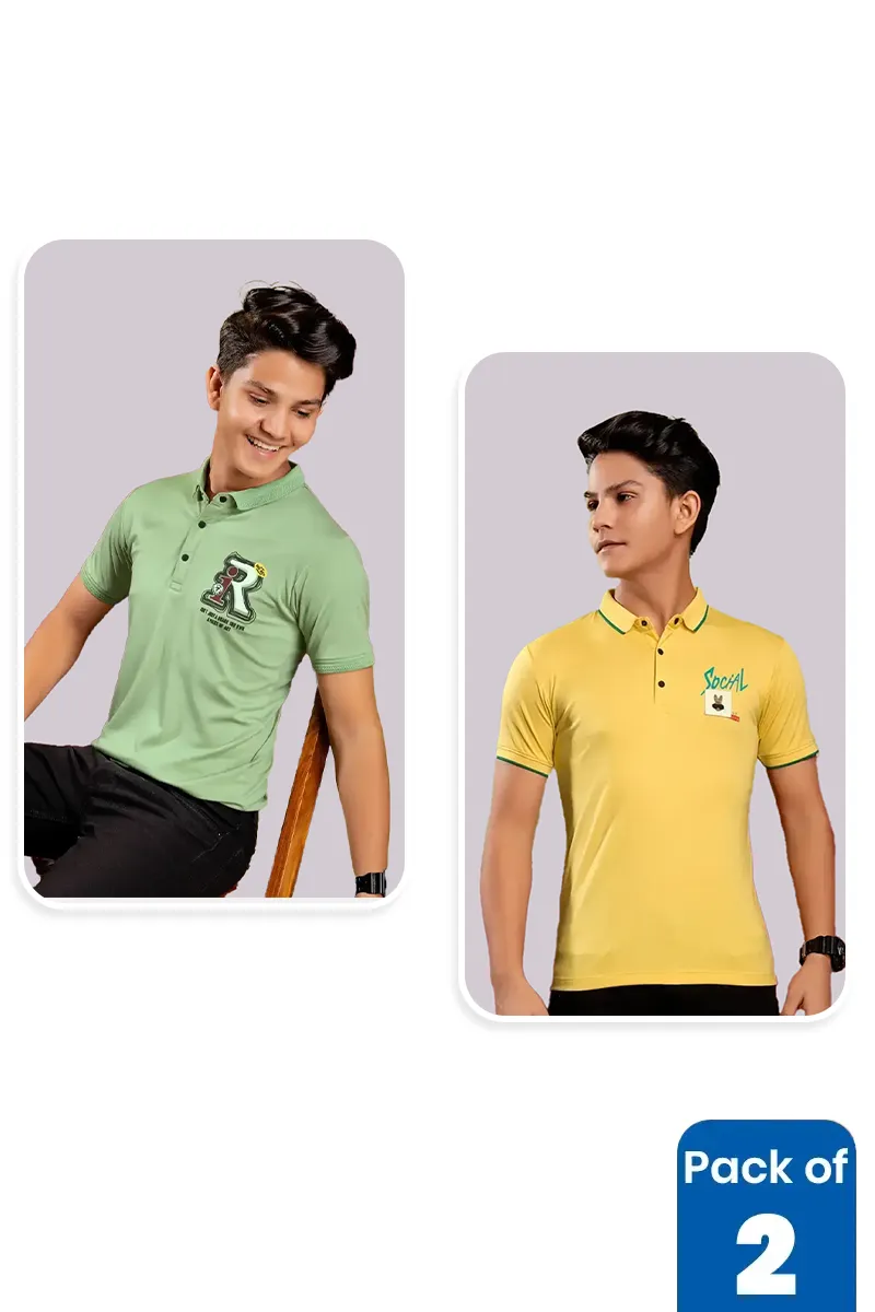 Pack of 2 T-Shirts for Boys