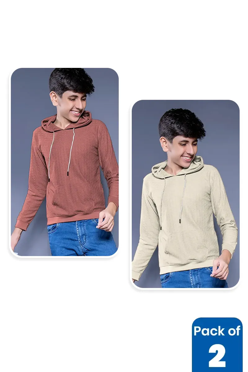 Pack of 2 Hoodies for Boys
