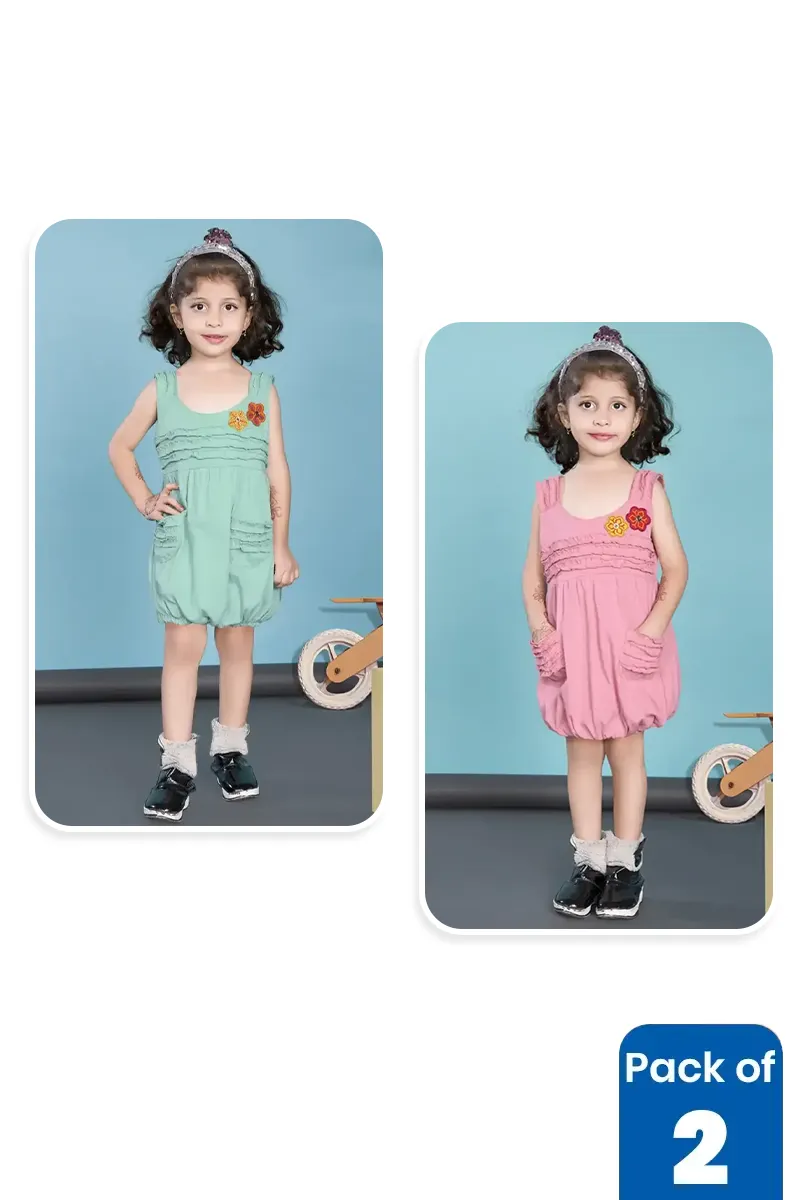 Pack of 2 Frocks for Girls