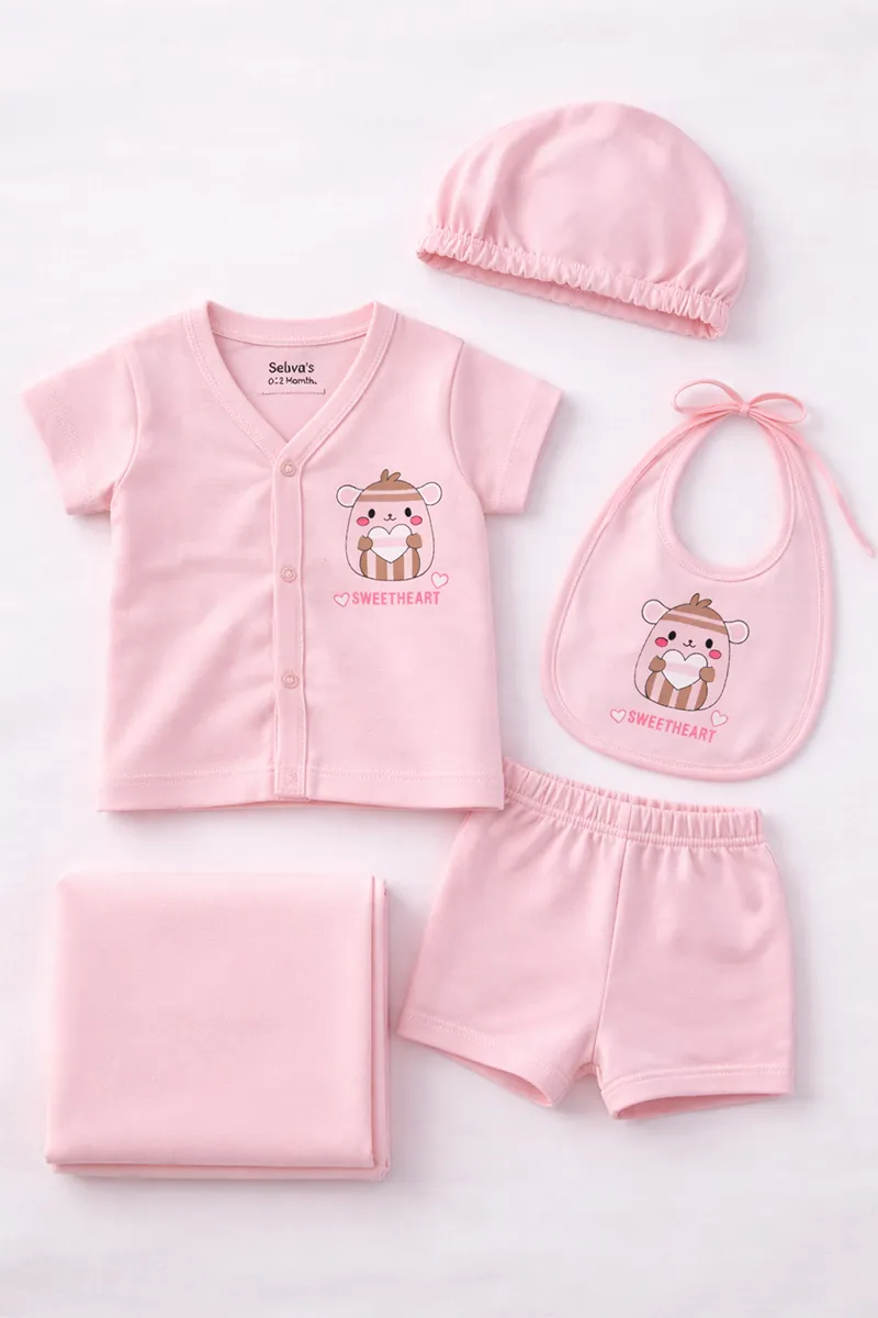 Gift Set for Babies - Pink CLJBGS09PIN03M