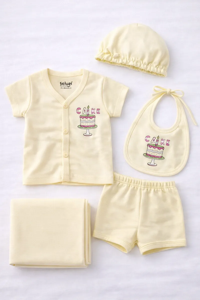Gift Set for Babies - Yellow CLJBGS10YEL03M