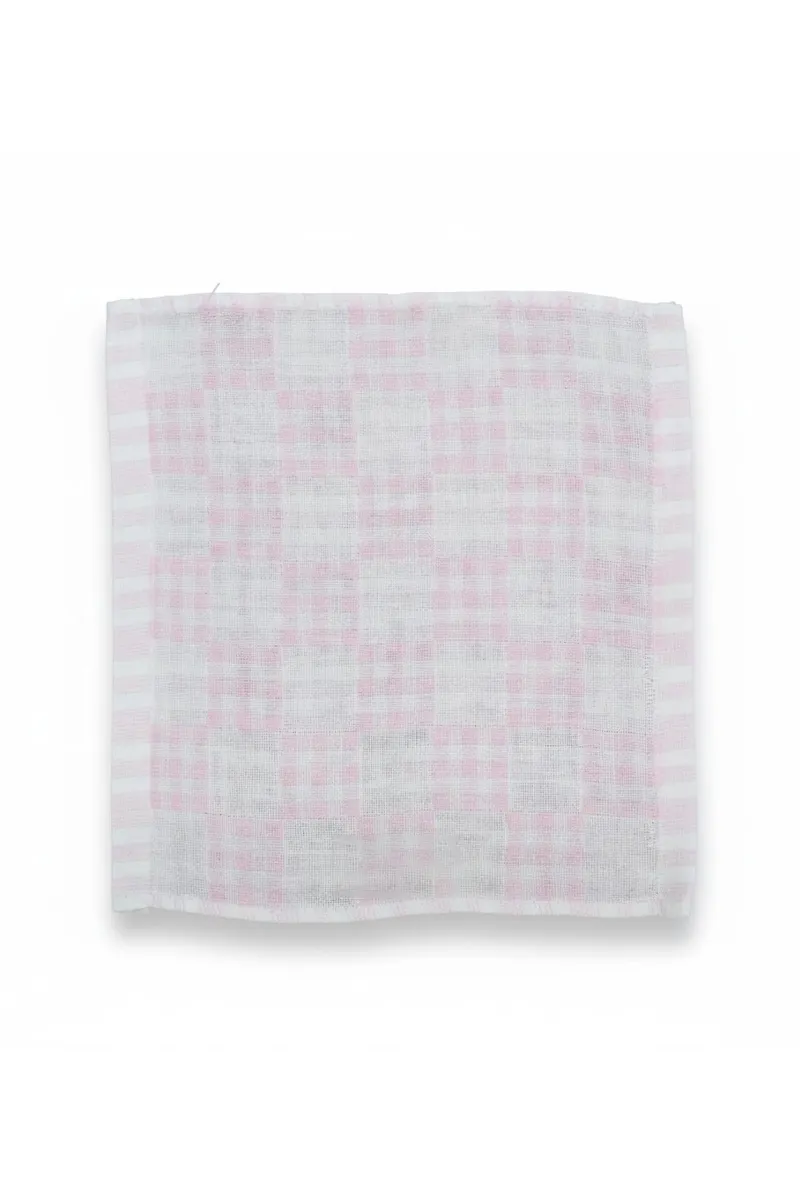 Cotton Printed Hankies for Kids -Pink CLKA013PINONES