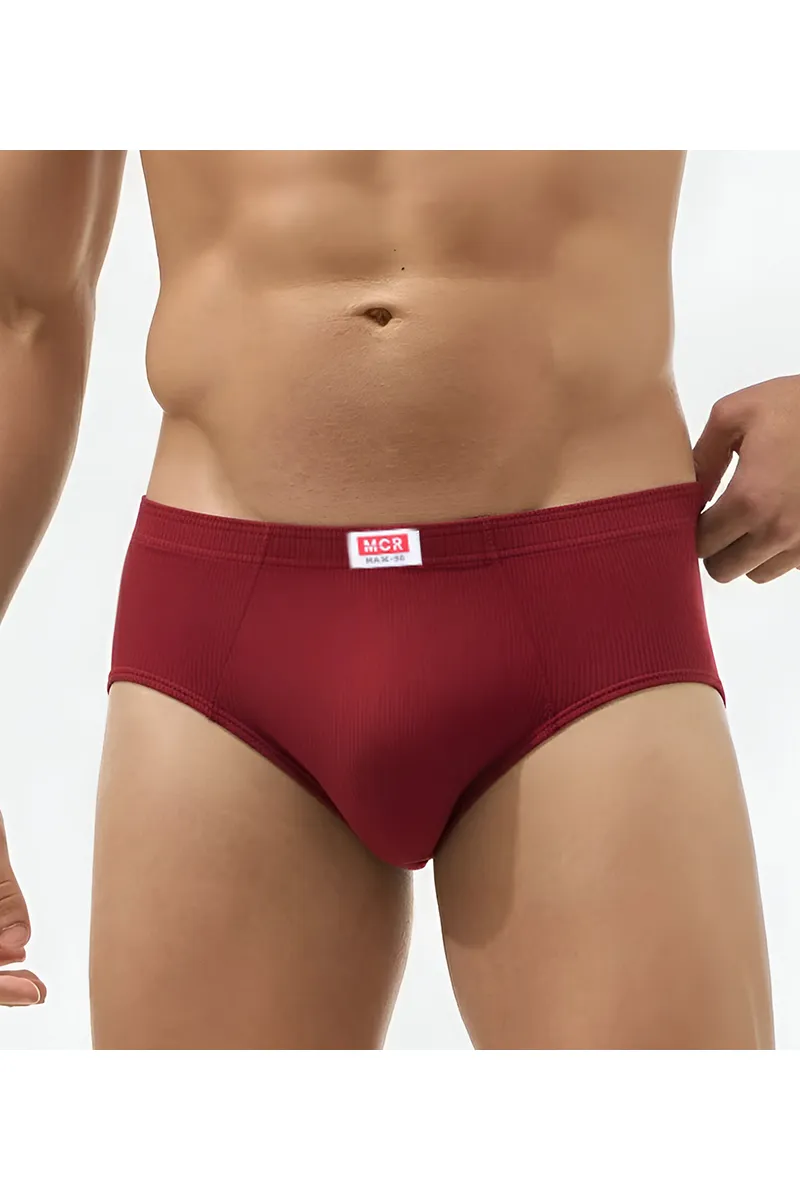 Men's Cotton Solid Max Briefs