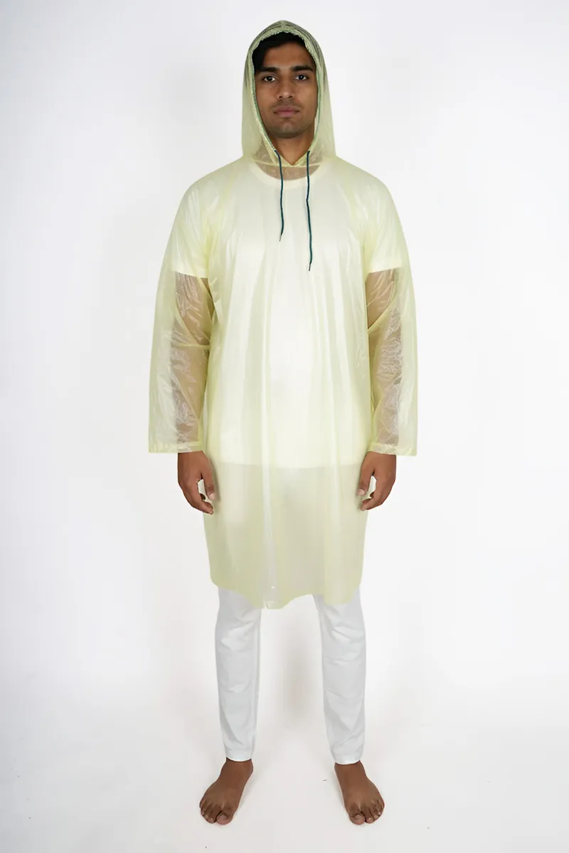 Men's Reusable PVC coated Rain Jacket CLMRJ02LIGFREE