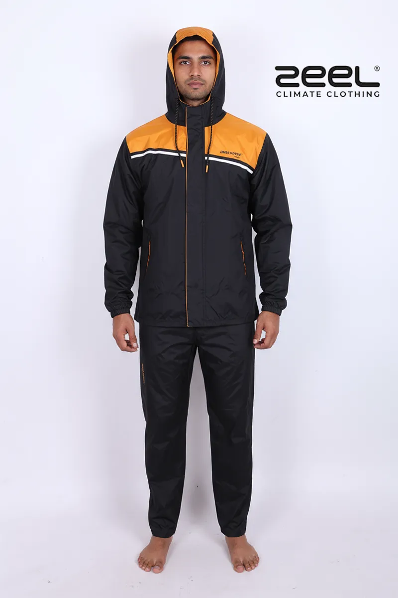 Men's Polyester Raincoat Set 