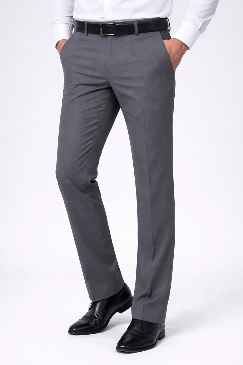 Men's Cotton Printed Stain Proof 2 Way Stretch Trousers